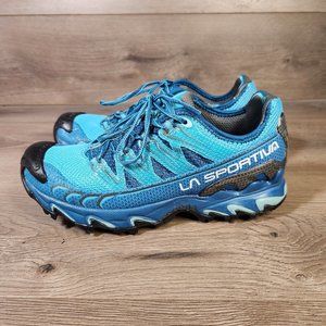 La Sportiva Hiking Shoes Womens 9 Ultra Raptor Blue Trail Sneakers Running